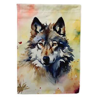 Drapeau Wolves Wolf House