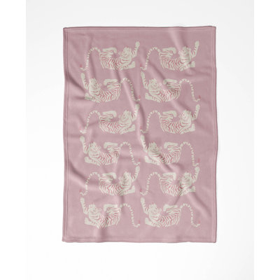 Hey Tiger Ultra Plush Velveteen Fleece Blanket