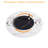 Ryding Modern Round Sintered Stone Dining Table with Rotating Tray-1229869831-1229869830