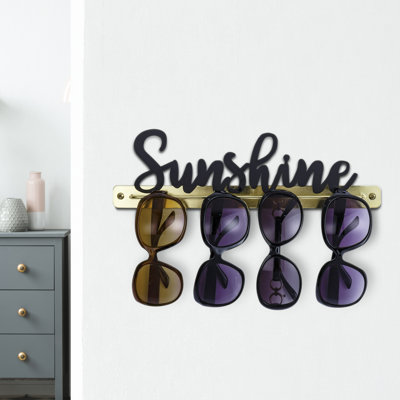 Porte-bijoux mural à lunettes de soleil