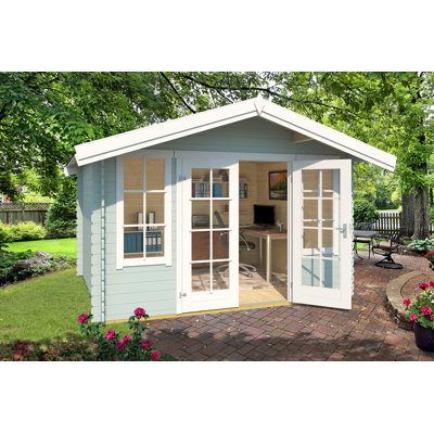 381 cm x 358 cm Gartenhaus Robin