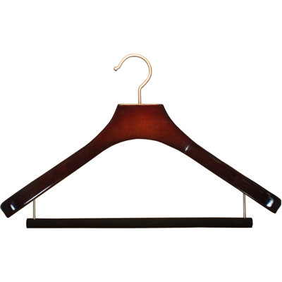 Wood Non-Slip Standard Hanger for Dress/Shirt/Sweater