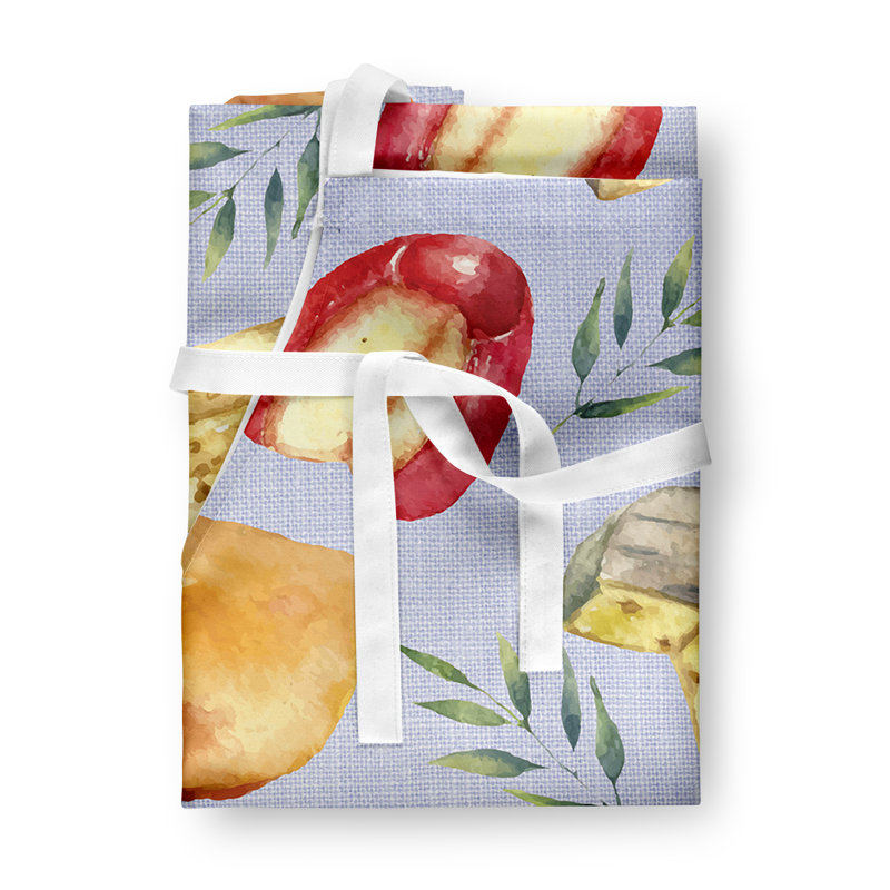 No Pattern Bib Apron