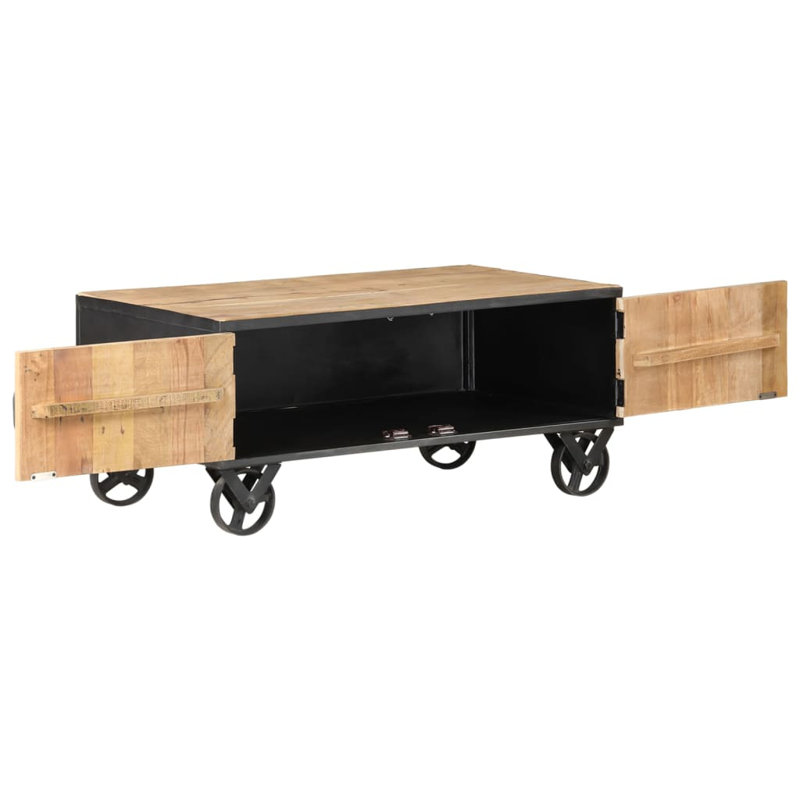 Dea Wheel Coffee Table with Storage