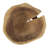Ameyia 12 in. Round Wood and Metal End Table
