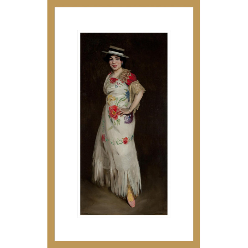 «Morning at Breakwater Shinnecock» par William Merritt Chase, impression giclée encadrée, H 21,75 po x l 13,39 po