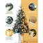 Arbre de Noël illuminé 3 pi, arbres de Noël artificiels avec éclairage, arbres de Noël avec 70 lumières DEL, décoration de Noël pour la maison, le bureau, assemblage facile