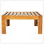 Ensemble de conversation modulaire en bois pour terrasse 5 pièces avec coussins, finition naturelle et coussins gris Topmax