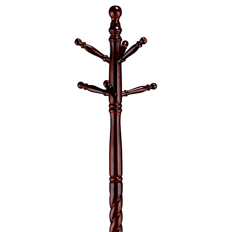 Fyza Solid Wood Freestanding Coat Rack