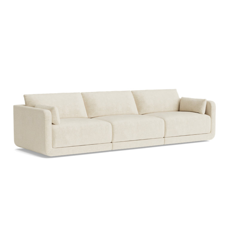 Eva Sofa (95"), Performance Chenille - Tan