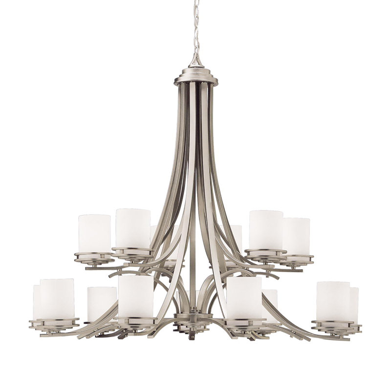 Lustre classique / traditionnel à 15 lumières Hendrik