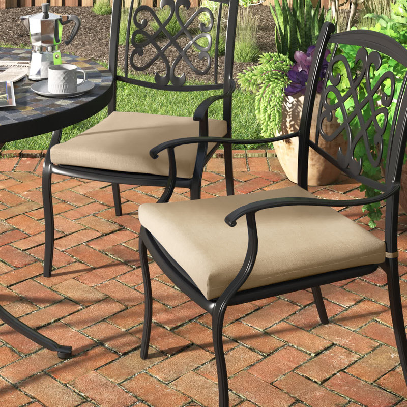 Indoor/Outdoor Adirondack Chair Cushion, 3" H x 20" W x 19" D, Sand Stone