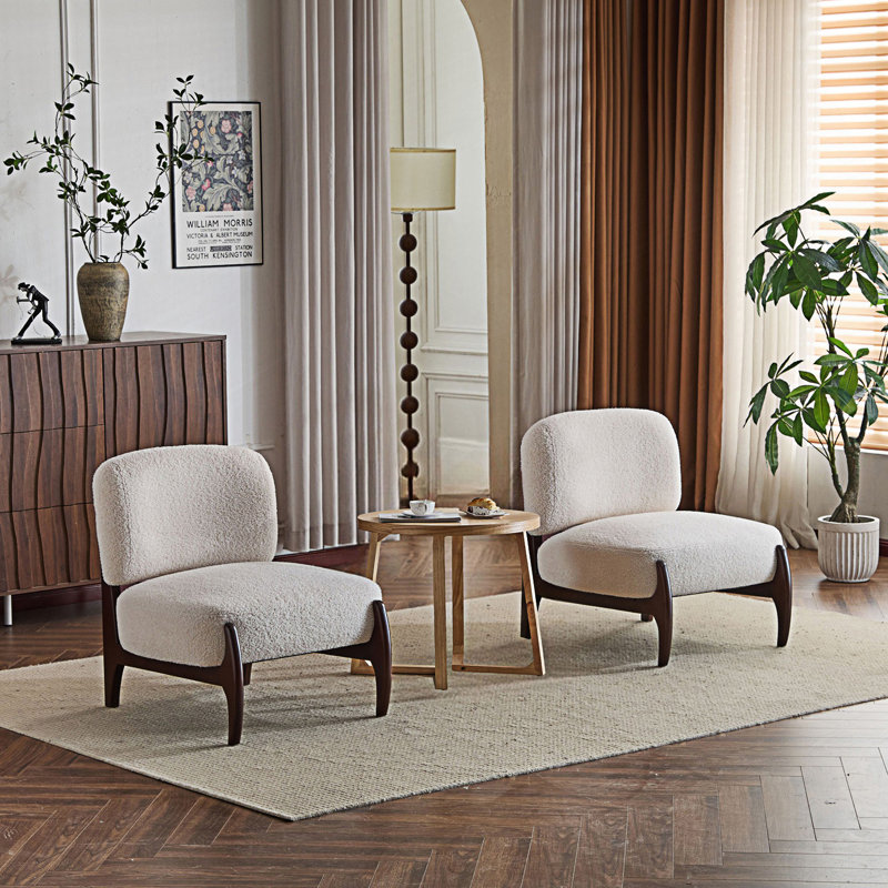 Ensemble de 2 méridiennes modernes, Beige