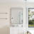 Wall Mirror 30x40 Inch Black Rectangular Mirror Metal Framed Mirror Vanity Mirror Dressing Mirror-609089512-609089515