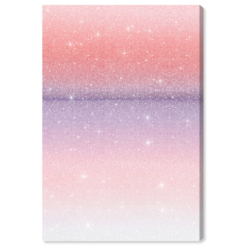 Peach Coastline II Print by Oliver Gal, 15"H x 10"W, Gallery Wrapped