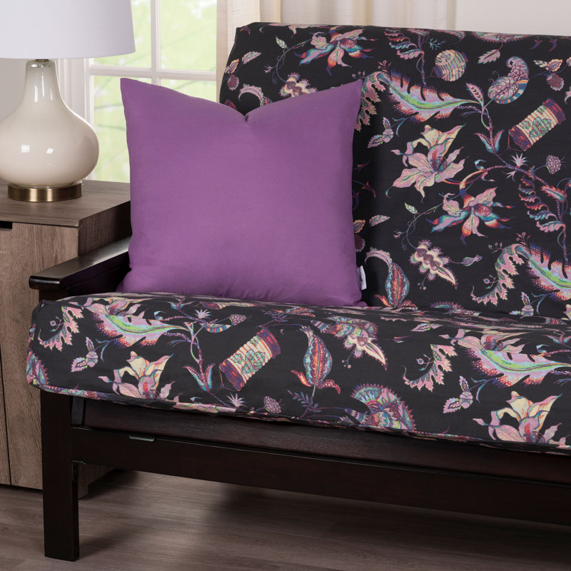 Housse pour futon à coussins carrés Brennan, Double