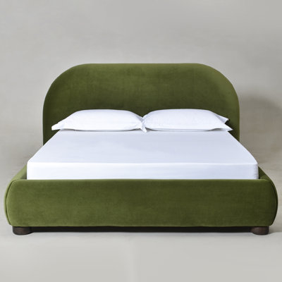 Tesso Velvet Upholstered Bed
