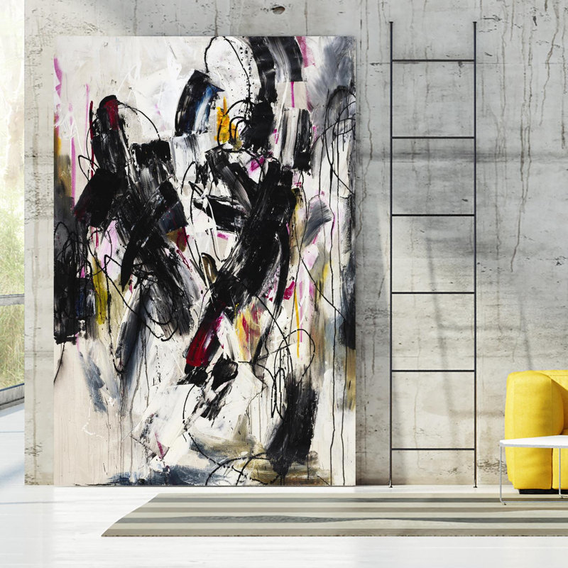 «Cliff Divers on Canvas» par Daleno, reproduction d'art, H 72 po x l 72 po x P 1,5 po