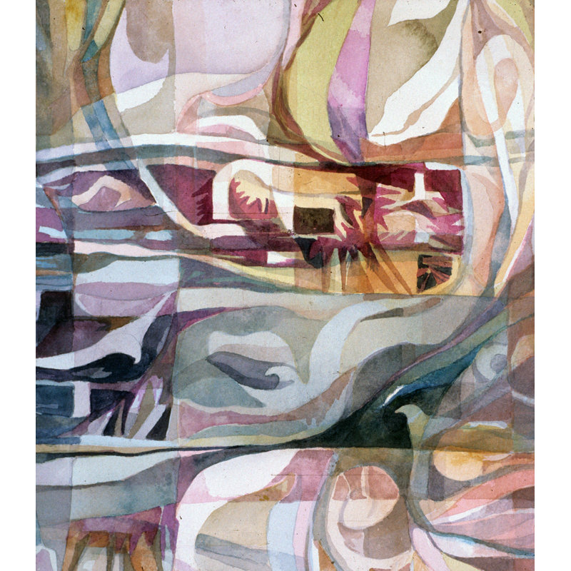 Viento Print by Vivienne Andres, 21.25" H x 17.25" W x 0.875" D