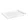 OVE Decors 48-In W X 34-In D Shower Base Pan Rectangle, Hidden Side Drain, White Acrylic, Reversible Design