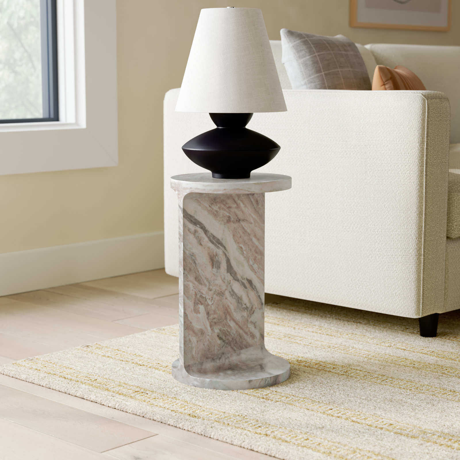 Hatteras End Table, Brown