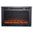 Sideline Recessed or Wall Mounted Electric Fireplace-1973214073