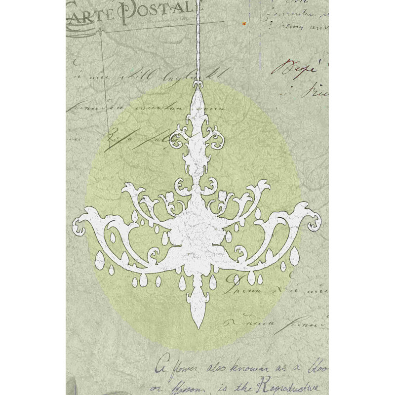 Lustre gris - impression sur toile tendue, H 30 po x l 20 po