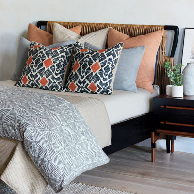 Bodie Percale Geometric Shapes Comforter