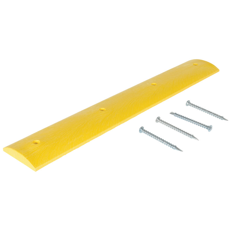 Vestil 2,25 po ralentissement de la vitesse, H 2,25 po x l 72 po x P 12 po