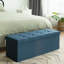 Banc de rangement à couvercle rabattable rembourré-1836361568