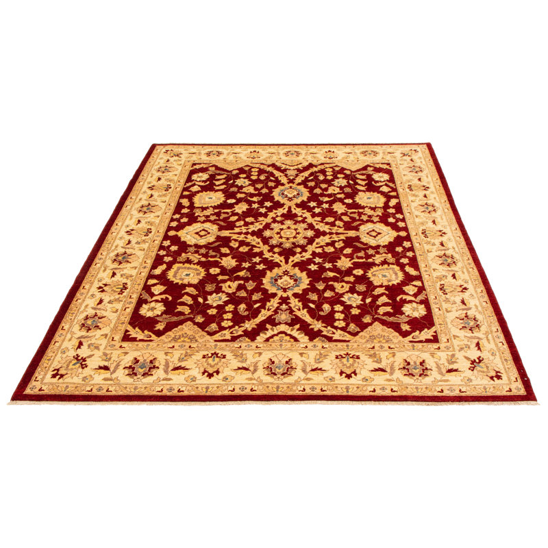 Paulyne One-of-a-Kind 8'1" x 9'10" New Age Rectangle Wool Area Rug in