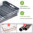 Adjustable Stainless Steel Dish Rack-92917002