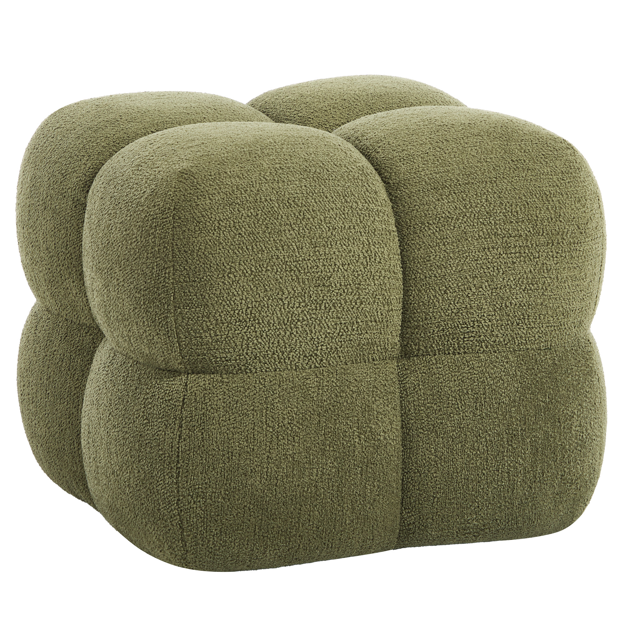 Latitude Run® Robertas 20.9" Tufted Square Footstool Ottoman & Reviews - Wayfair Canada