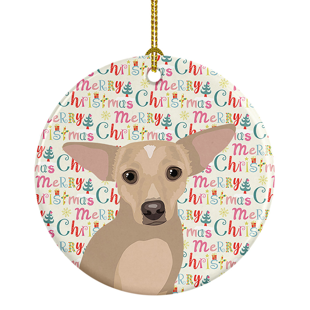 Chihuahua Silver Christmas Hanging Figurine Ornament The Holiday Aisle®