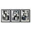 FLORAL Series DCXCV III - Impression personnalisée de qualité supérieure avec passe-partout - 3 pièces-1039901349-1039901355