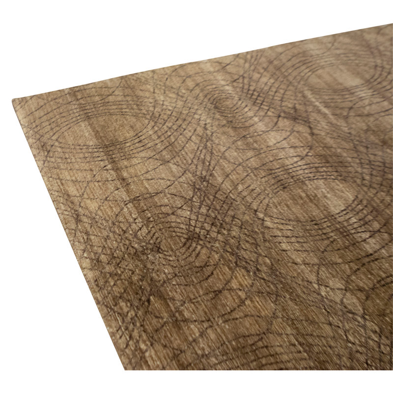 Hand Knotted Area Rug in Gold