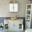 Bushong 1230mm Single Bathroom Vanity with Vessel Marble Basin