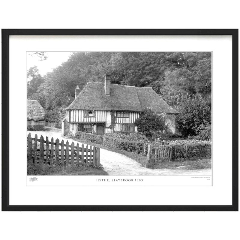 Hythe, Slaybrook 1903 by Francis Frith - Single Picture Frame Print, 28cm H x 36cm W x 2.3cm D