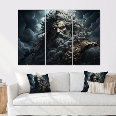 Hinduism Indras God - Hinduism Wall Art Print Set