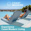 Méridienne moderne de piscine Gosports Coast-128553383