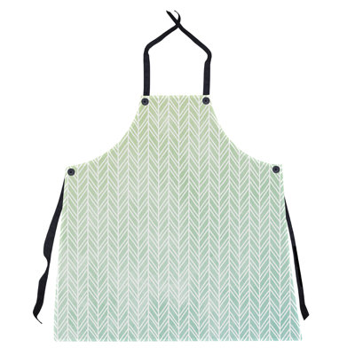 Tablier à motif chevrons