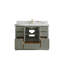 Meuble-lavabo simple autoportant 48 po avec plateau en quartz Alys-93372183