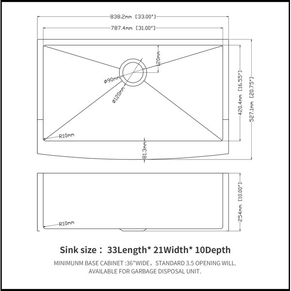 Product Dimensions