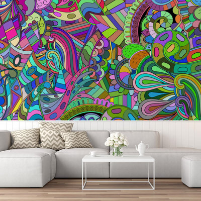 Murale abstraite
