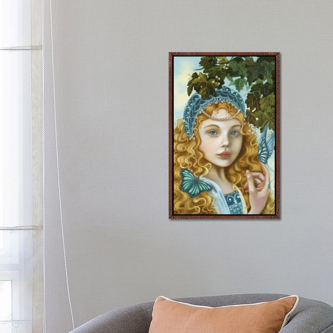 Azzurra von Carla Secco - Galerie-Giclée auf Leinwand