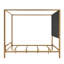 Tête de lit tapissier moderne à 4 panneaux Rinaldi Modern-134009314-134009316