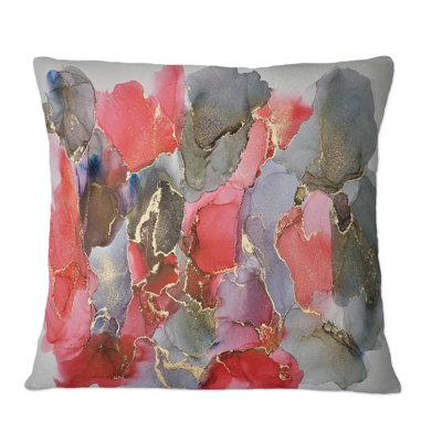 Abstract Throw Pillow
