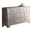 Commode double 7 tiroirs avec miroir Maineville-879596809