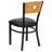 Prompton Wood Circle Back Metal Restaurant Chair-304391113
