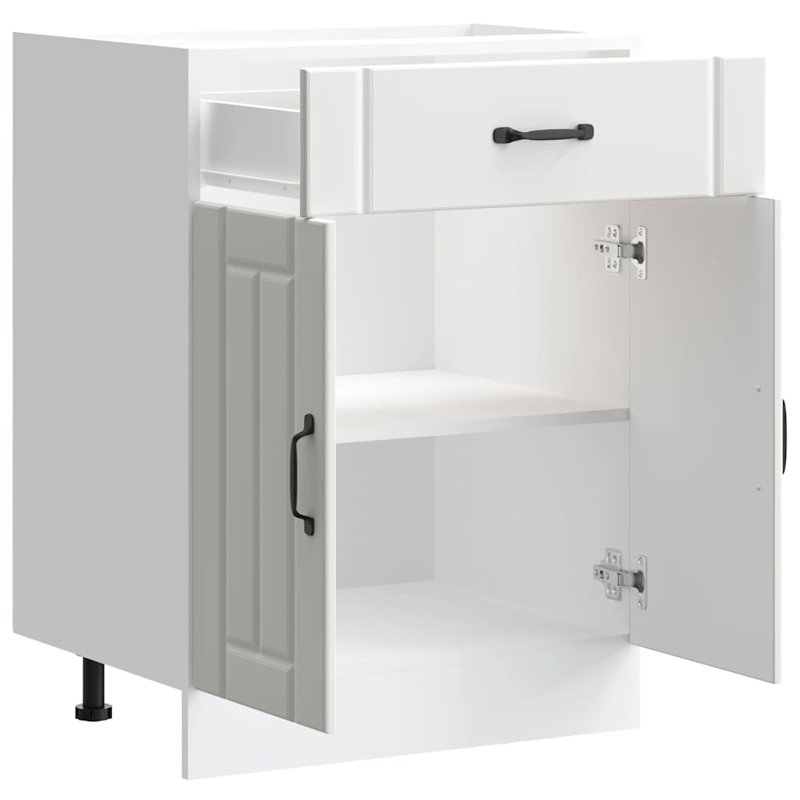 Auberta Standard Base Cabinet, White
